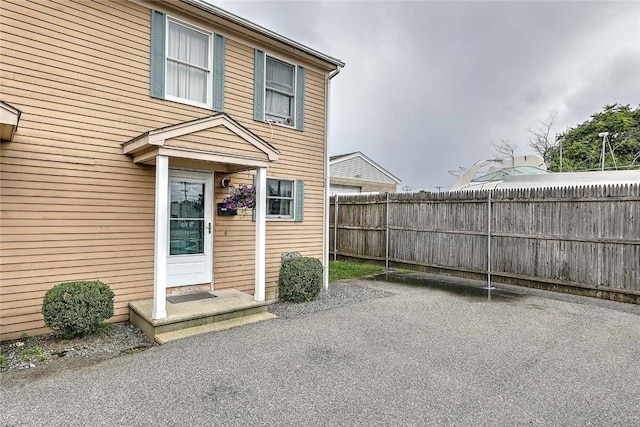 25 Sharon St Unit 1, Cranston, RI 02910 - property entrance with a patio area