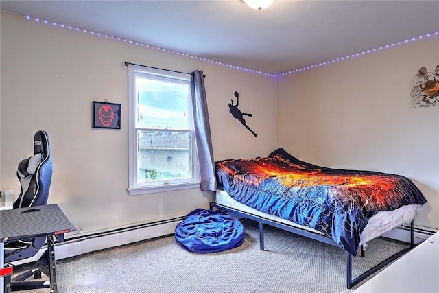 25 Sharon St Unit 1, Cranston, RI 02910 - bedroom featuring multiple windows and a baseboard heating unit
