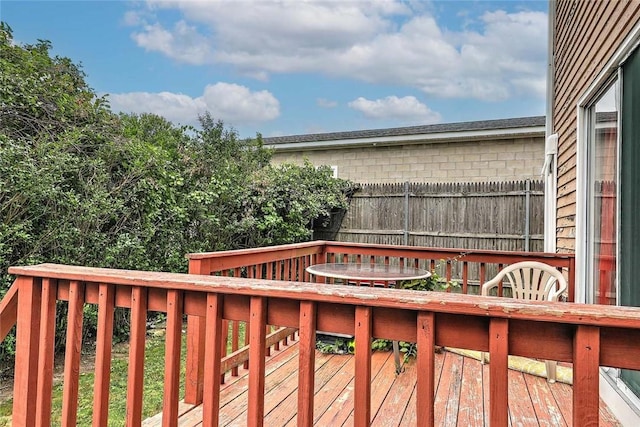 25 Sharon St Unit 1, Cranston, RI 02910 - view of wooden terrace