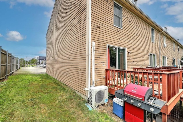 25 Sharon St Unit 1, Cranston, RI 02910 - view of property exterior with a yard and a cooling unit