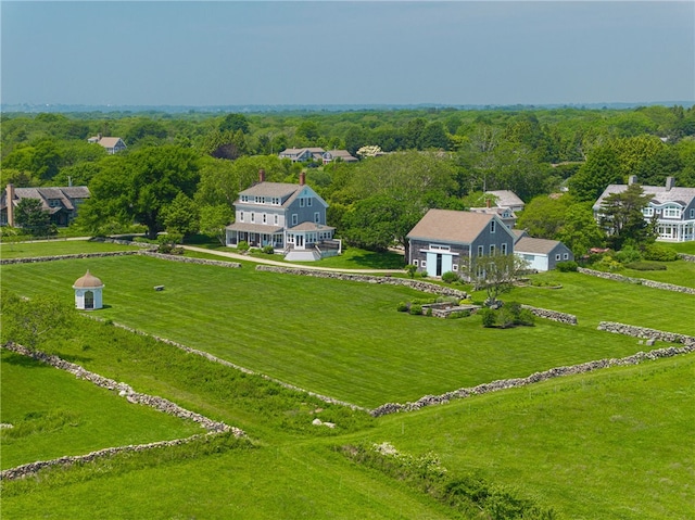 68 Grange Ave, Little Compton, RI 02837 - aerial view of property and surrounding area