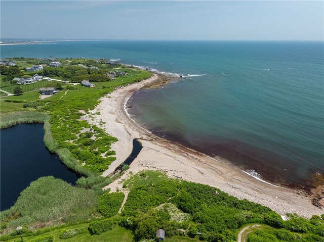 68 Grange Ave, Little Compton, RI 02837 - aerial view of property's location featuring a large body of water