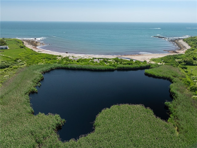 68 Grange Ave, Little Compton, RI 02837 - bird's eye view of a large body of water