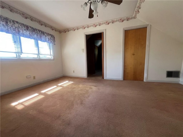 16 Winthrop St, Cranston, RI 02910 - unfurnished bedroom featuring carpet flooring and ceiling fan