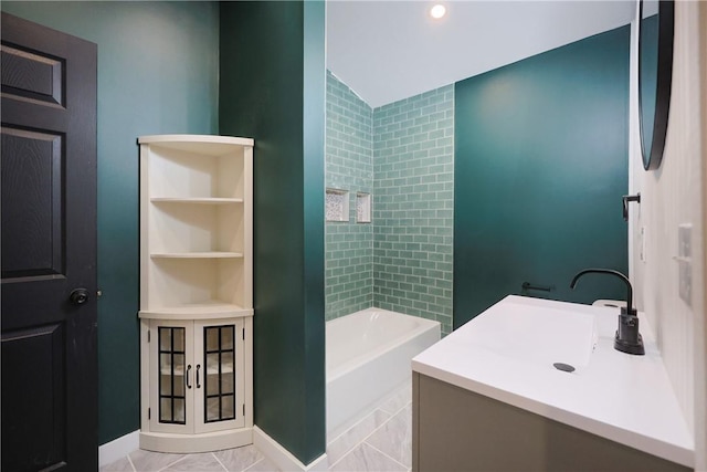154 Foster Center Rd, Foster, RI 02825 - bathroom with vanity and shower / tub combination