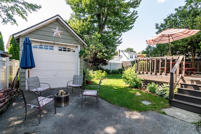25 Sheffield Ave, North Providence, RI 02911 - view of garage