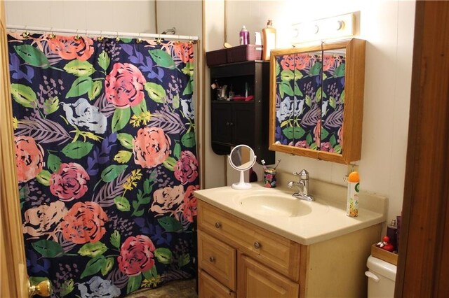 494 Grove St, Woonsocket, RI 02895 - full bathroom with vanity and curtained shower
