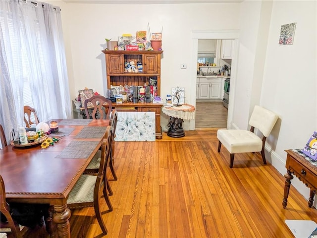 10 Stamford Ave, Providence, RI 02907 - dining area featuring light wood-style floors