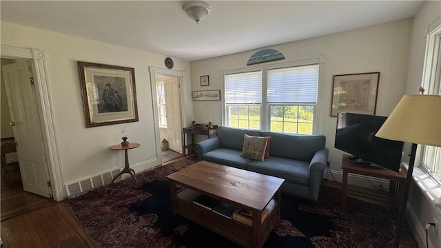 815 Beacon Hill Rd, Block Island, RI 02807 - living room featuring wood finished floors and baseboards
