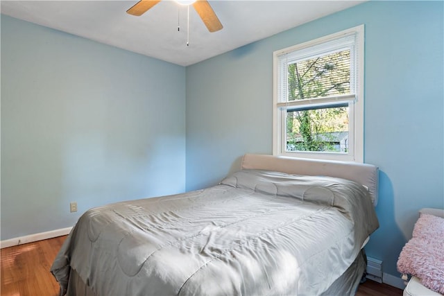 116 Balsam Rd, South Kingstown, RI 02879 - bedroom with wood finished floors and ceiling fan