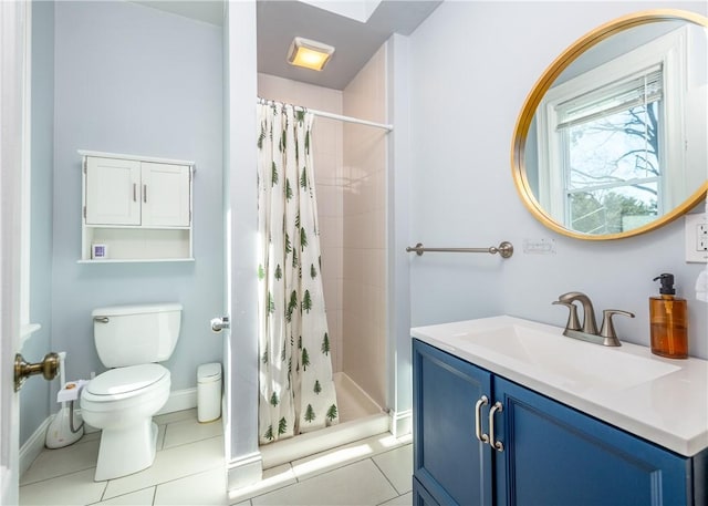 121 Doyle Ave Unit 2, Providence, RI 02906 - bathroom featuring vanity, tiled shower / bath combo, and tile patterned floors