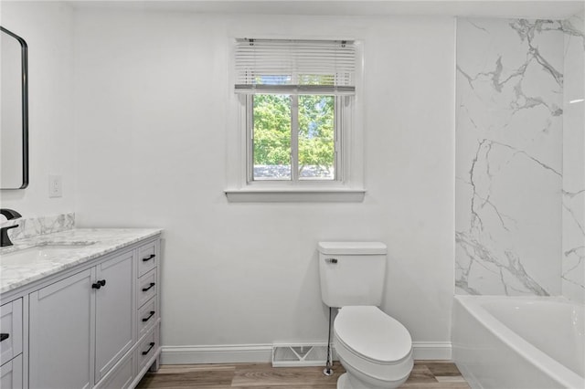 299 George Arden Ave, Warwick, RI 02886 - bathroom with vanity and wood finished floors