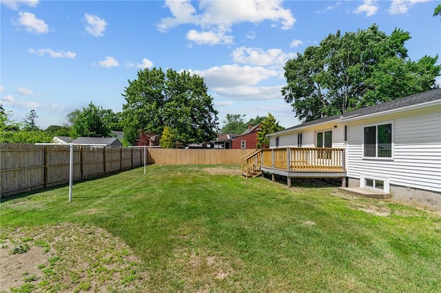 299 George Arden Ave, Warwick, RI 02886 - fenced backyard featuring a deck