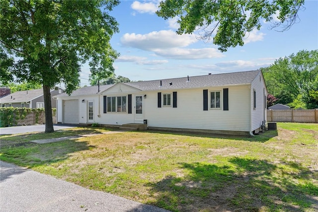 299 George Arden Ave, Warwick, RI 02886 - ranch-style house with an attached garage and concrete driveway