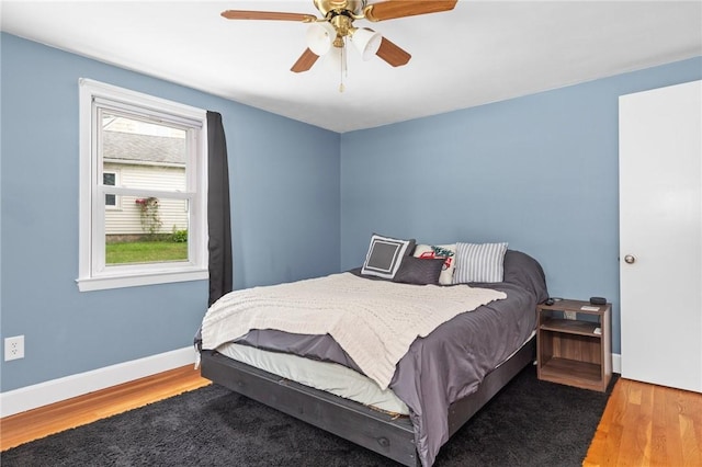 41 Valley View Dr, Cumberland, RI 02864 - bedroom featuring wood finished floors and ceiling fan