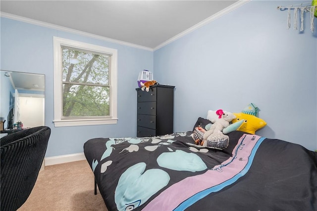 607 Knollwood Dr, Woonsocket, RI 02895 - bedroom with crown molding and carpet floors