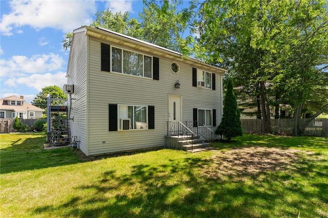 4 Clarke St, Warwick, RI 02886 - rear view of house with stairs
