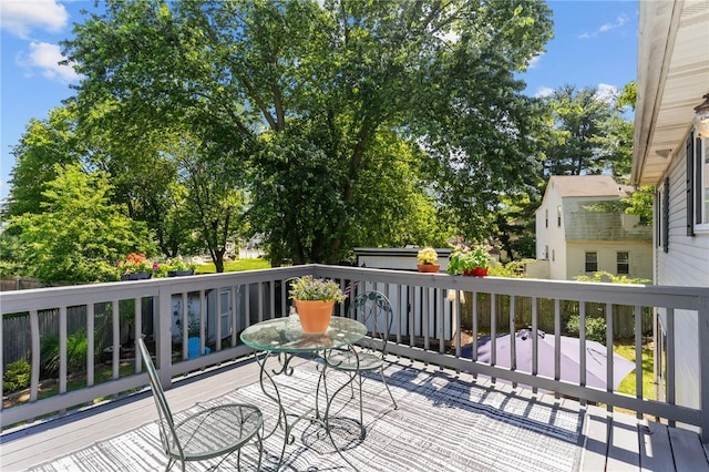 4 Clarke St, Warwick, RI 02886 - view of deck