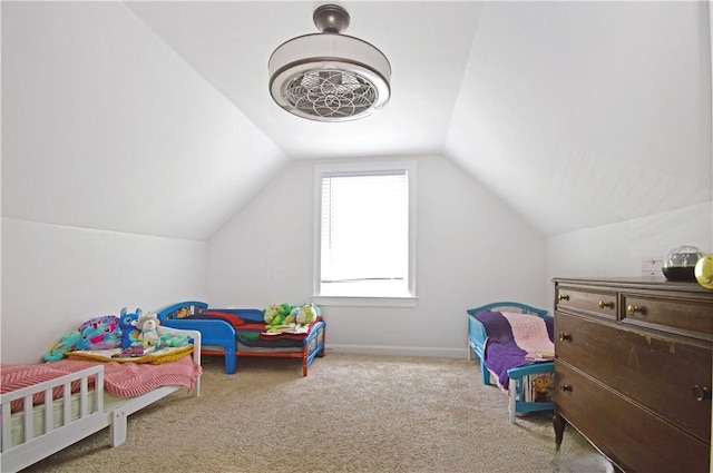 27 Observatory Rd, Warwick, RI 02888 - bedroom with carpet and vaulted ceiling