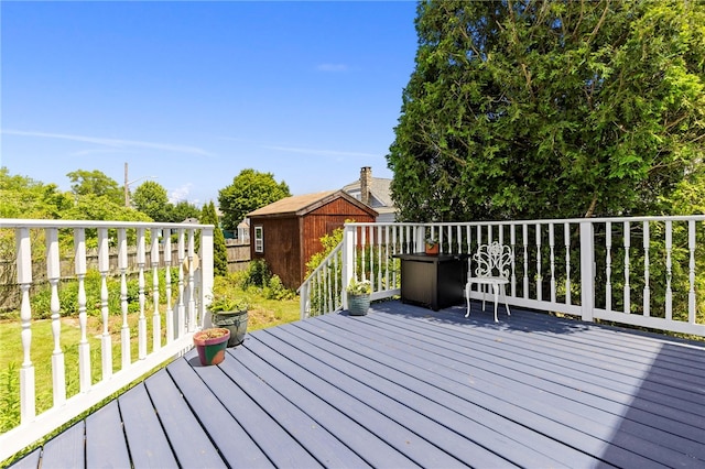 161 Ferncrest Ave, Cranston, RI 02905 - deck with a storage unit