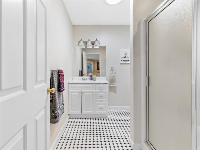 2 Medinah Dr, West Warwick, RI 02893 - bathroom with a shower stall and vanity