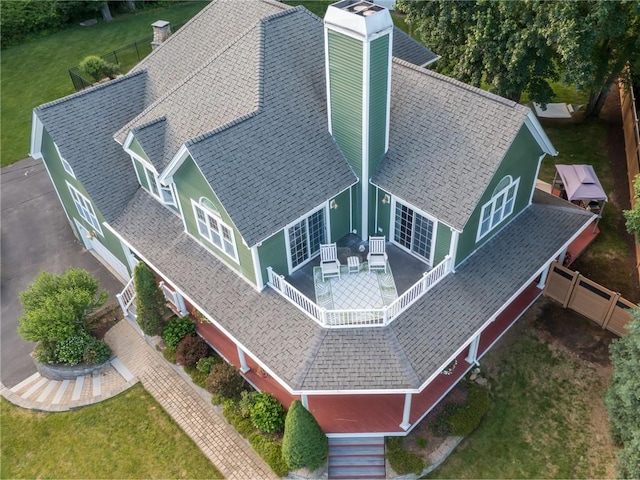 2 Medinah Dr, West Warwick, RI 02893 - aerial view of property and surrounding area