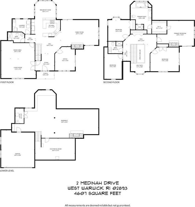 2 Medinah Dr, West Warwick, RI 02893 - view of room layout