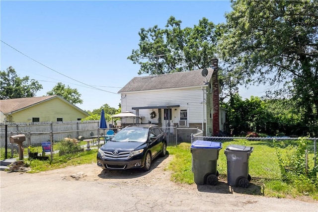 10 Sacramento St, Providence, RI 02909 - view of front facade with a chimney
