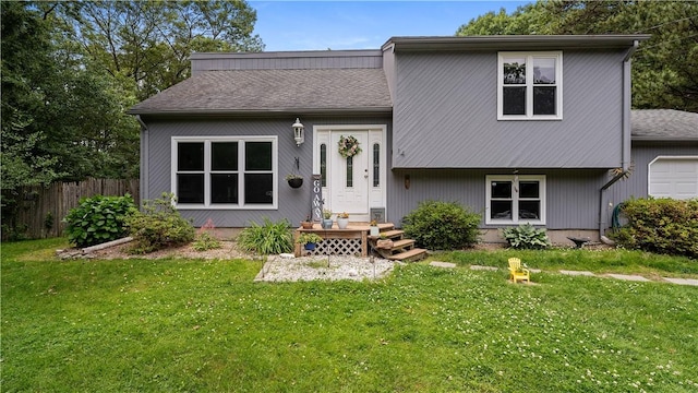 14 Deer Run Dr, Coventry, RI 02816 - view of front of house with roof with shingles
