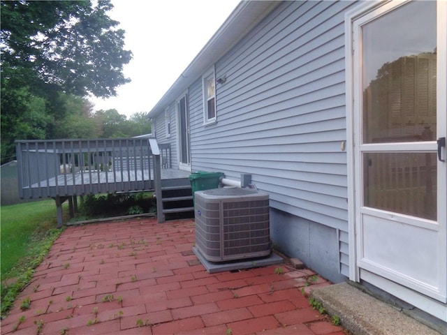 155 Lewiston St, Warwick, RI 02889 - view of patio / terrace with a deck