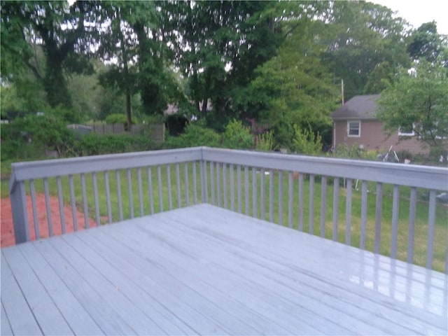 155 Lewiston St, Warwick, RI 02889 - wooden terrace with a lawn