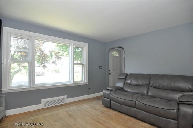 62 Stone Ave, Warwick, RI 02889 - living area with light wood-type flooring