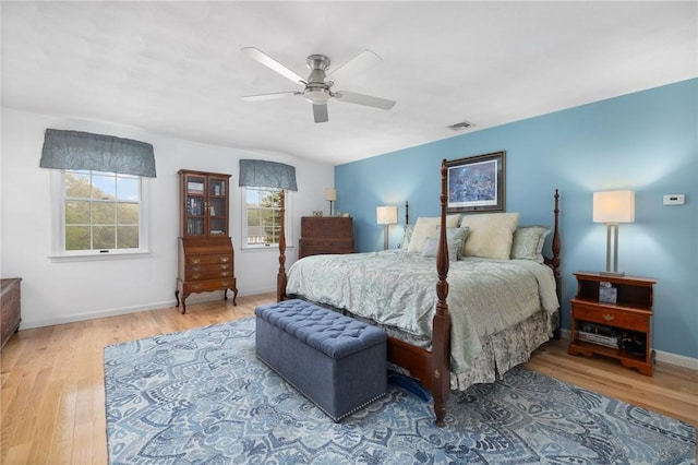 34 Finch Ln, North Kingstown, RI 02874 - bedroom featuring wood finished floors and a ceiling fan