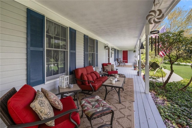 34 Finch Ln, North Kingstown, RI 02874 - view of covered porch