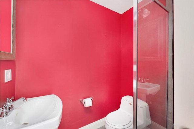 279 Benefit St Unit 3, Providence, RI 02903 - full bathroom featuring a sink and a stall shower
