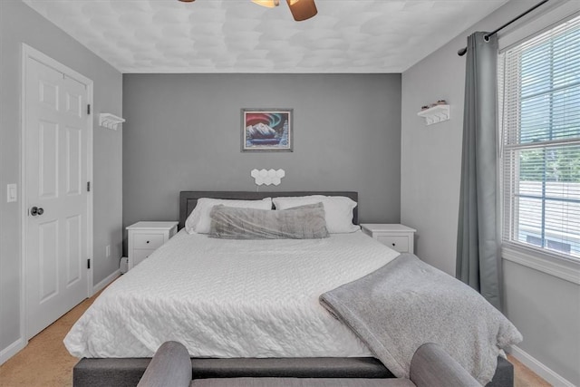 1060 Joslin Rd, Burrillville, RI 02830 - bedroom with a ceiling fan and light colored carpet