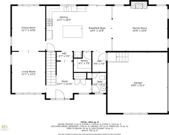 9 Scarlett Way, Cranston, RI 02921 - view of property floor plan