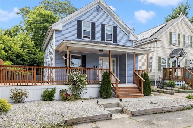 2 Palfrey Pl, Providence, RI 02909 - view of front facade featuring covered porch