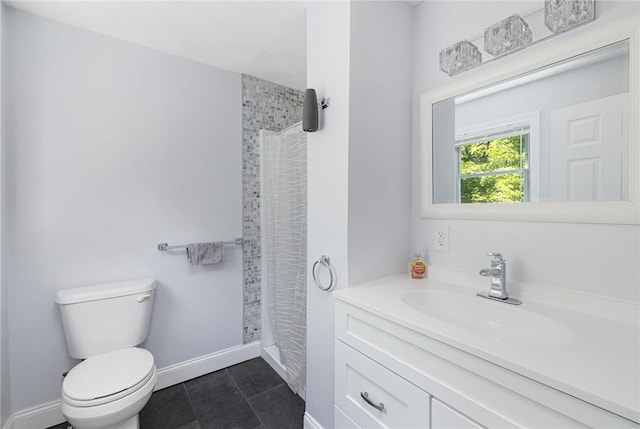 2 Palfrey Pl, Providence, RI 02909 - full bath with a shower stall, vanity, and tile patterned flooring