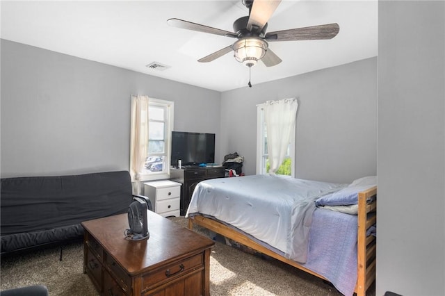 598 Laurel Hill Ave, Cranston, RI 02920 - bedroom with carpet and a ceiling fan