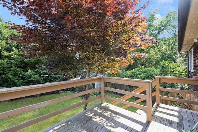 104 Conanicus Rd, Narragansett, RI 02882 - view of wooden deck
