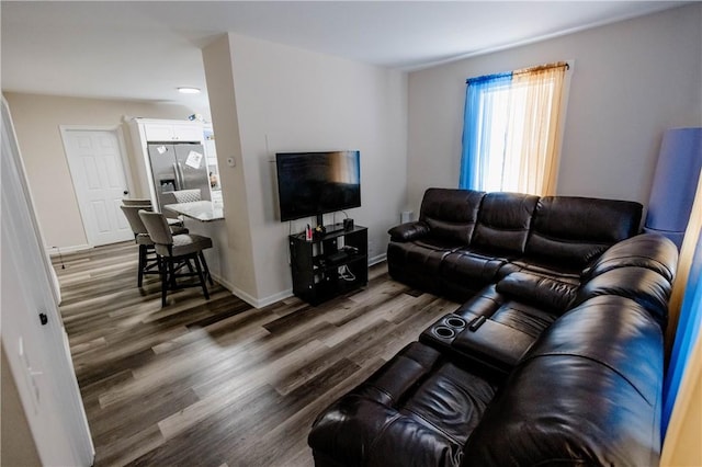 25 Unit St, Providence, RI 02909 - living room featuring wood finished floors and baseboards