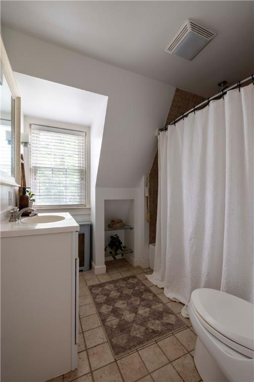 31 Bowen St, East Providence, RI 02916 - full bathroom featuring vanity and a shower with shower curtain