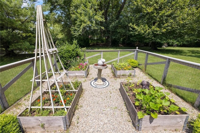 469 Fletcher Rd, North Kingstown, RI 02852 - view of yard featuring a garden