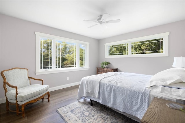469 Fletcher Rd, North Kingstown, RI 02852 - bedroom featuring wood finished floors and a ceiling fan