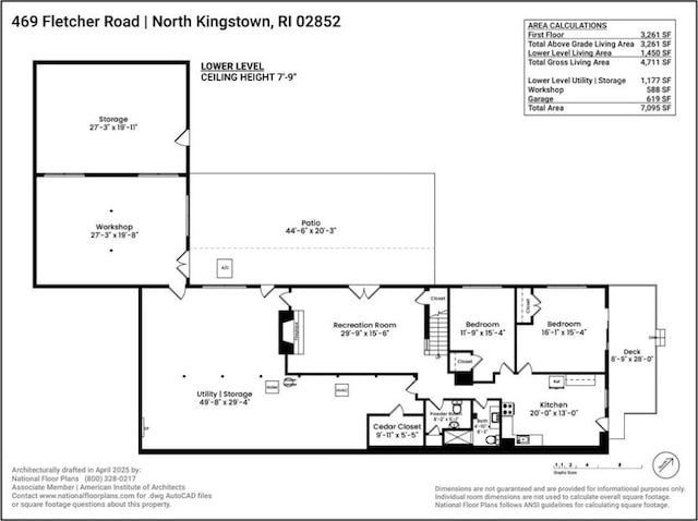 469 Fletcher Rd, North Kingstown, RI 02852 - view of property floor plan