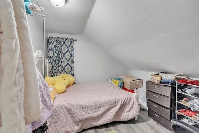222 Pavilion Ave, Providence, RI 02905 - bedroom with wood finished floors and lofted ceiling