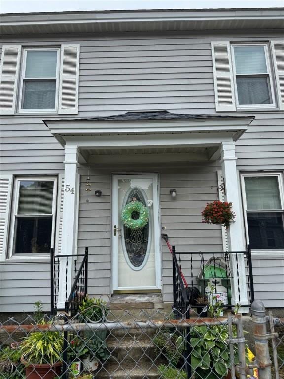 54 Arthur St, West Warwick, RI 02893 - view of exterior entry