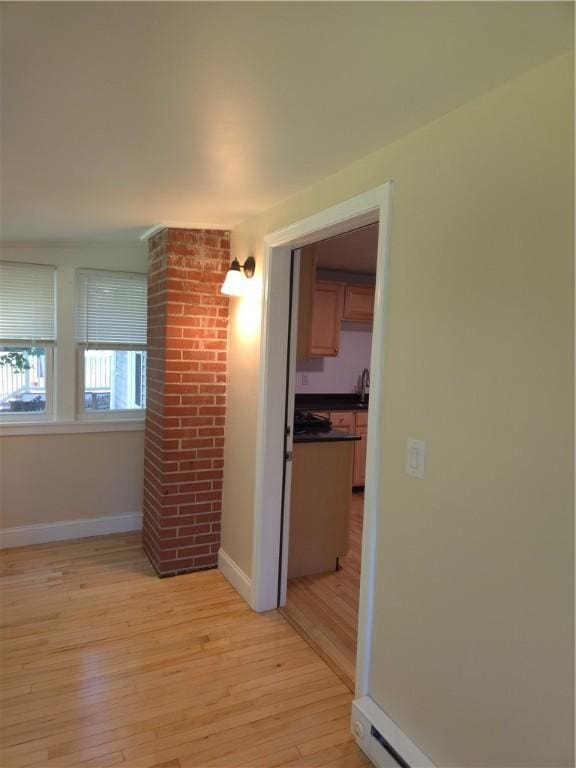 7 Edge St, West Warwick, RI 02893 - spare room featuring light wood finished floors and baseboards