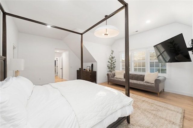3 Kelsey Eden Way, Cumberland, RI 02864 - bedroom featuring vaulted ceiling and light wood finished floors